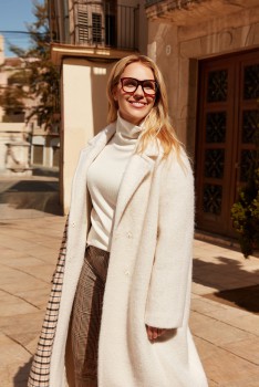 Белый тотал-look от магазина